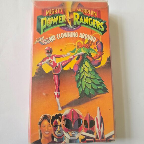 No Clowning Around VHS Mighty Morphin Power Rangers - Picture 10 of 10